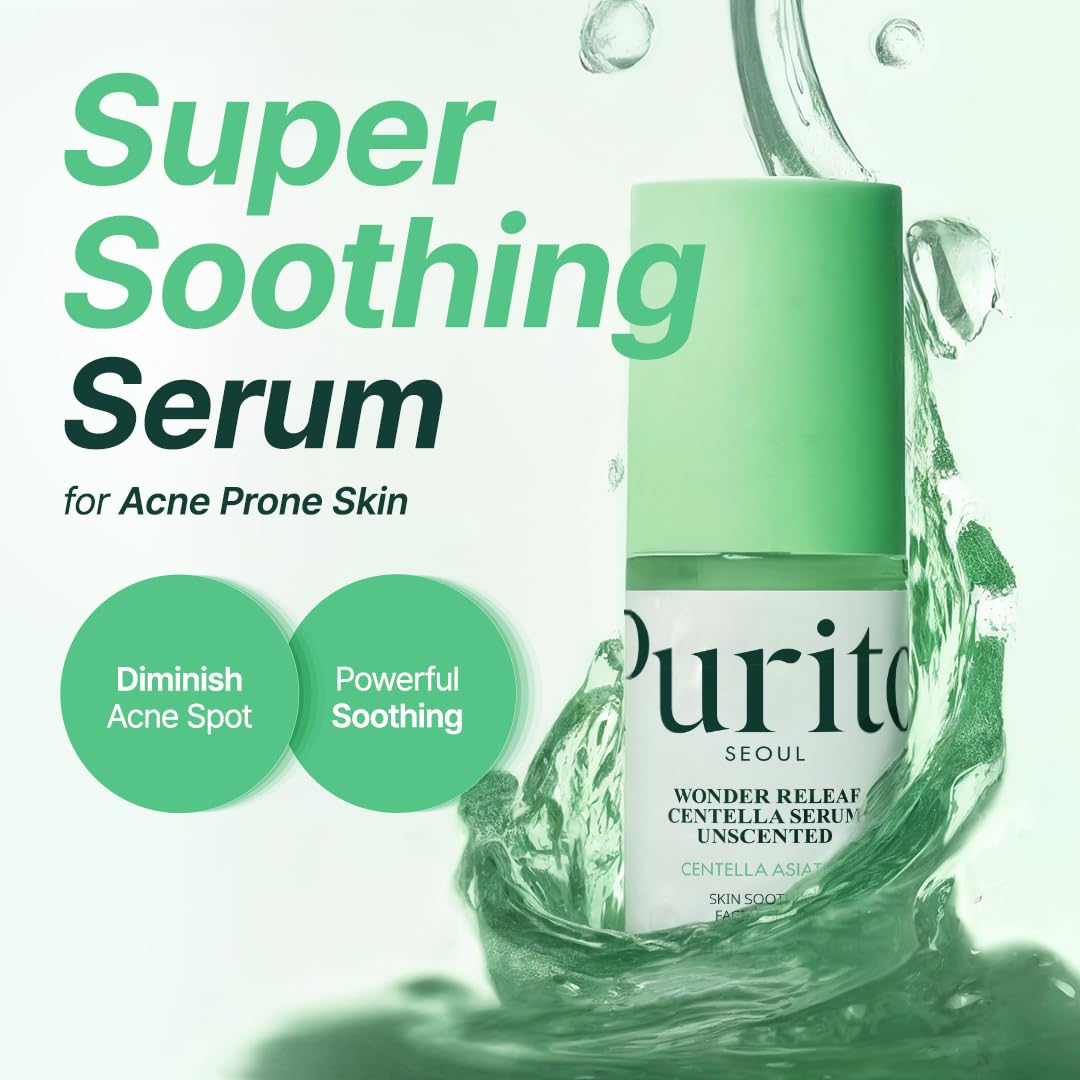 [PURITO SEOUL] Wonder Releaf Centella Serum Unscented 60ml