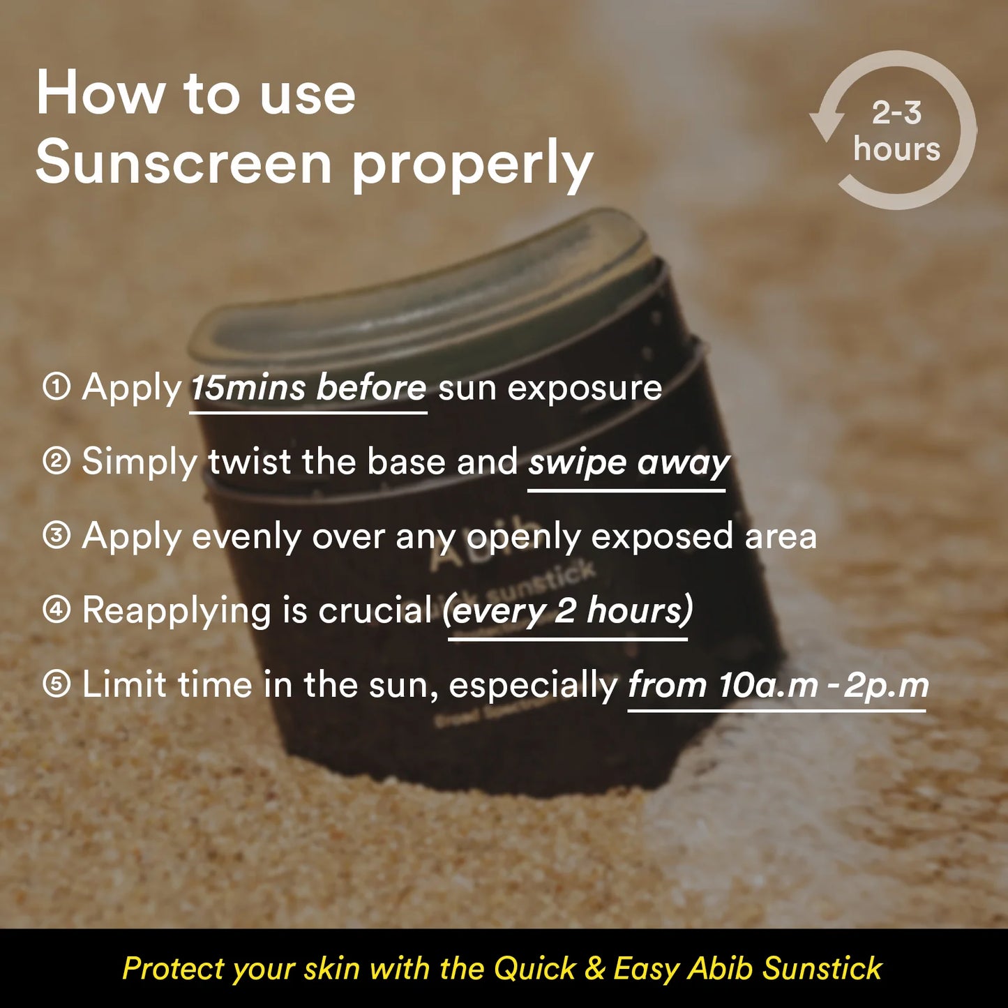 Abib Quick sunstick Protection bar 22ml