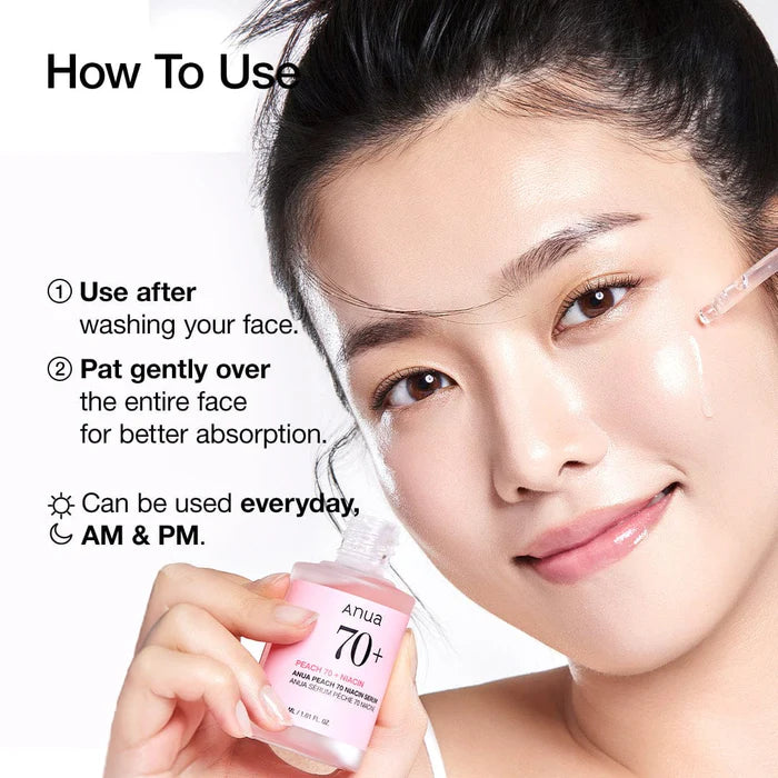 Anua Peach 70% Niacin Serum30ml