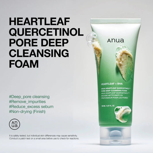 Anua Heartleaf Quercetinol Cleasing Foam 150ml